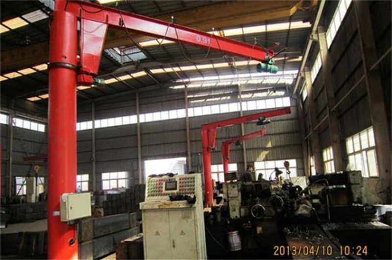 Heavy Duty Floor Mounted Jib Crane 2-20T Full Rotation Design