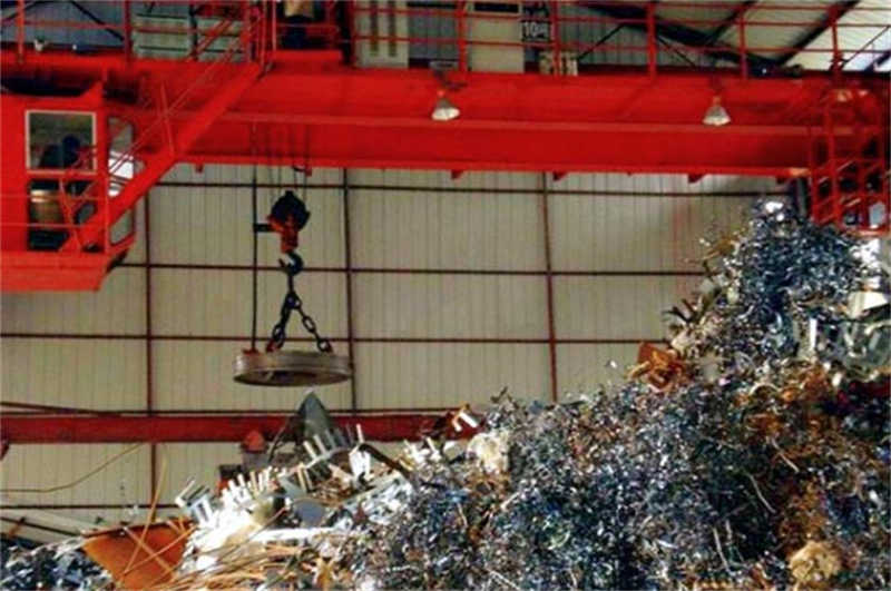 Electromagnetic Double Girder Crane with Full-View Control Cabin