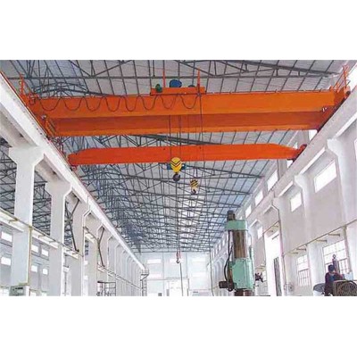Manually Operated Double Girder Overhead Crane 5-50T Capacity