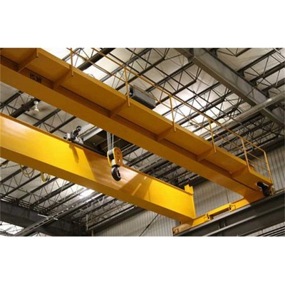 10-100T Manual Double Girder Crane with Pendant Control
