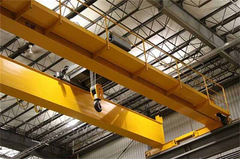 Double Girder Workshop Crane with Manual Operating Cabin