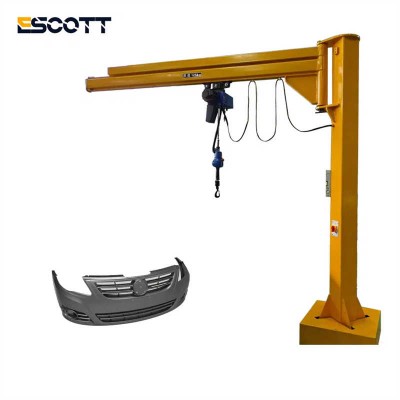 5 Ton Full 360° Floor-Standing Jib Crane for Heavy Loads