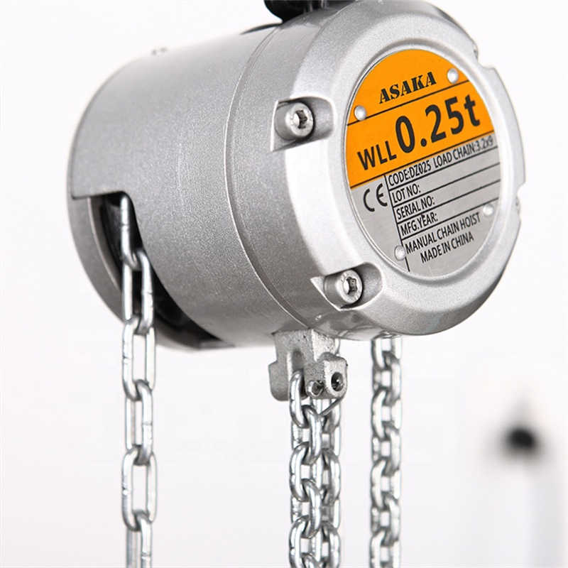 1 Ton Heavy Duty Aluminum Chain Hoist for Industrial Use