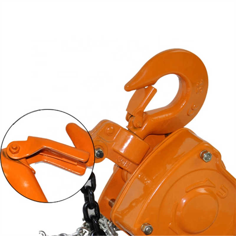 1 Ton to 5 Ton Manual Chain Hoist with Trolley for Monorail Systems