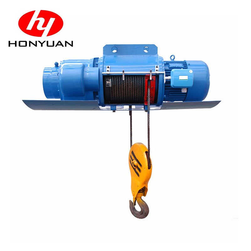 5 Ton CD/MD Electric Wire Rope Hoist with Double Speed Control
