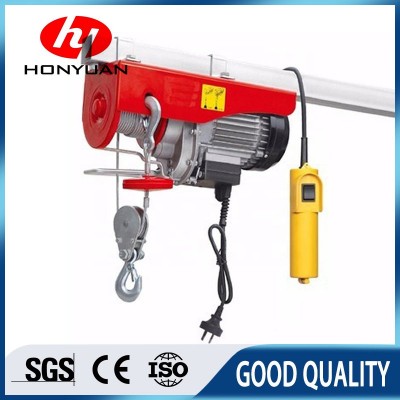 500kg Mini Electric Hoist with Remote Control for Solo Operation