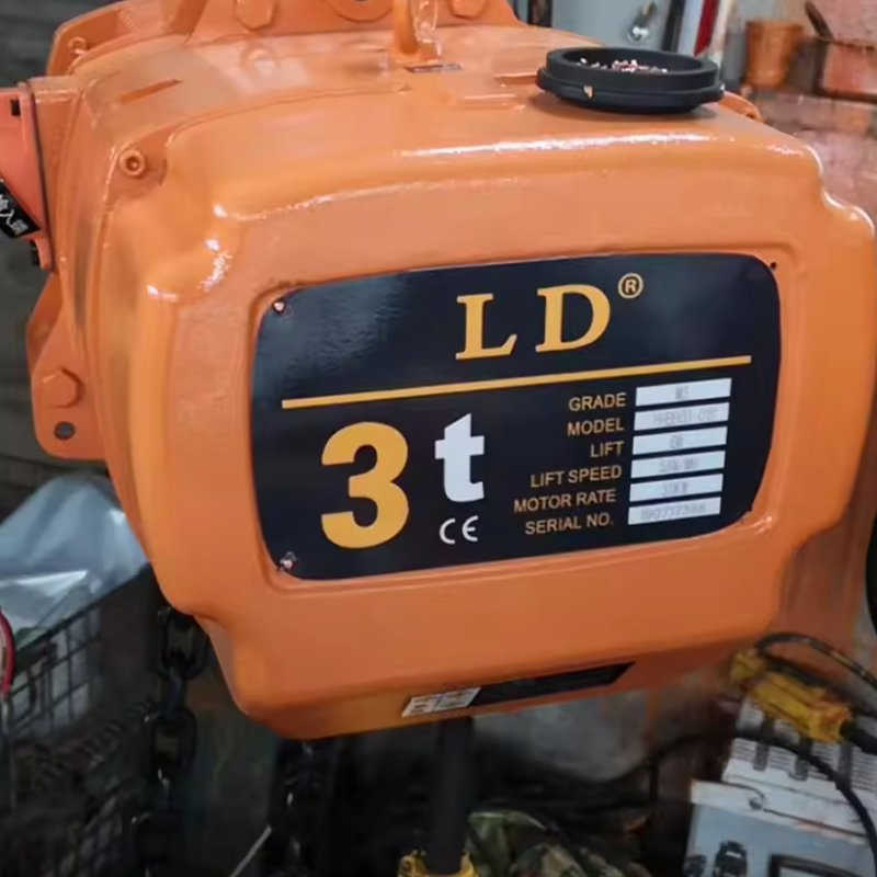 Low Headroom 2 Ton Electric Chain Hoist for Compact Spaces