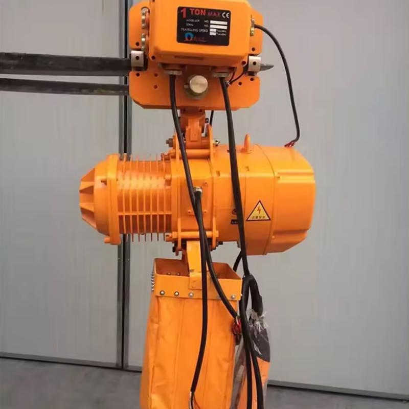 Low Headroom 2 Ton Electric Chain Hoist for Compact Spaces