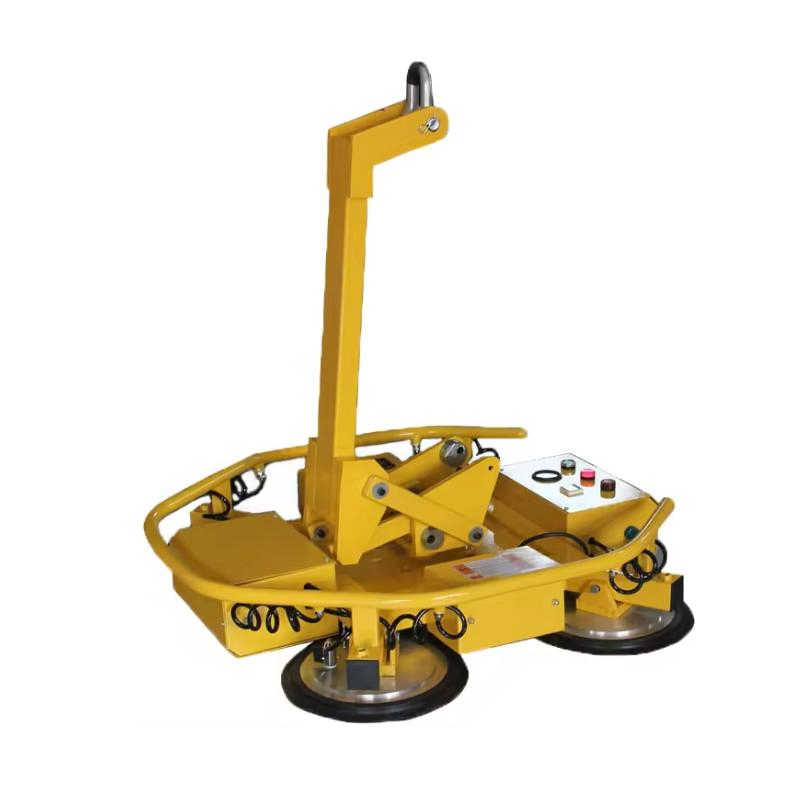 360° Rotating Glass Suction Cup Lifter for Precise Material Positioning