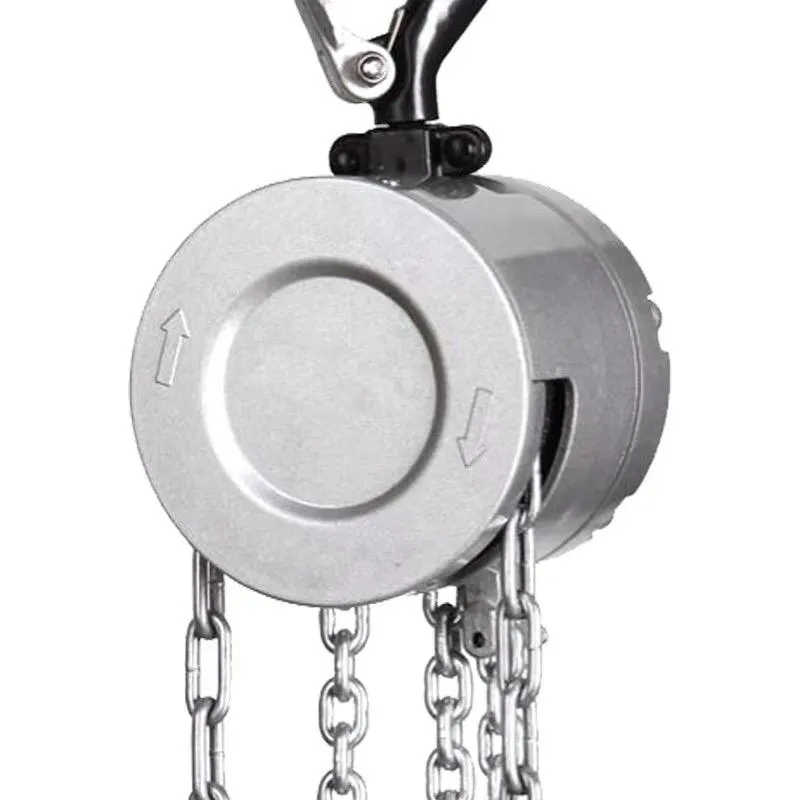 Lightweight 500kg Aluminum Alloy Hand Chain Pulley Hoist for Workshop