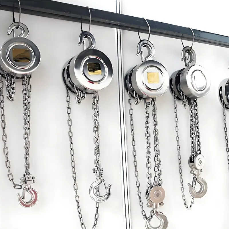 Lightweight 500kg Aluminum Alloy Hand Chain Pulley Hoist for Workshop