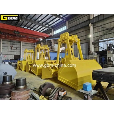 Gbm 12cbm Single Cylinder Remote Control Grab for Handling Bulk Cargo