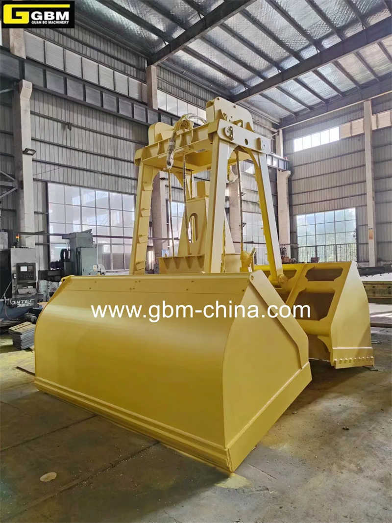 Gbm 12cbm Single Cylinder Remote Control Grab for Handling Bulk Cargo