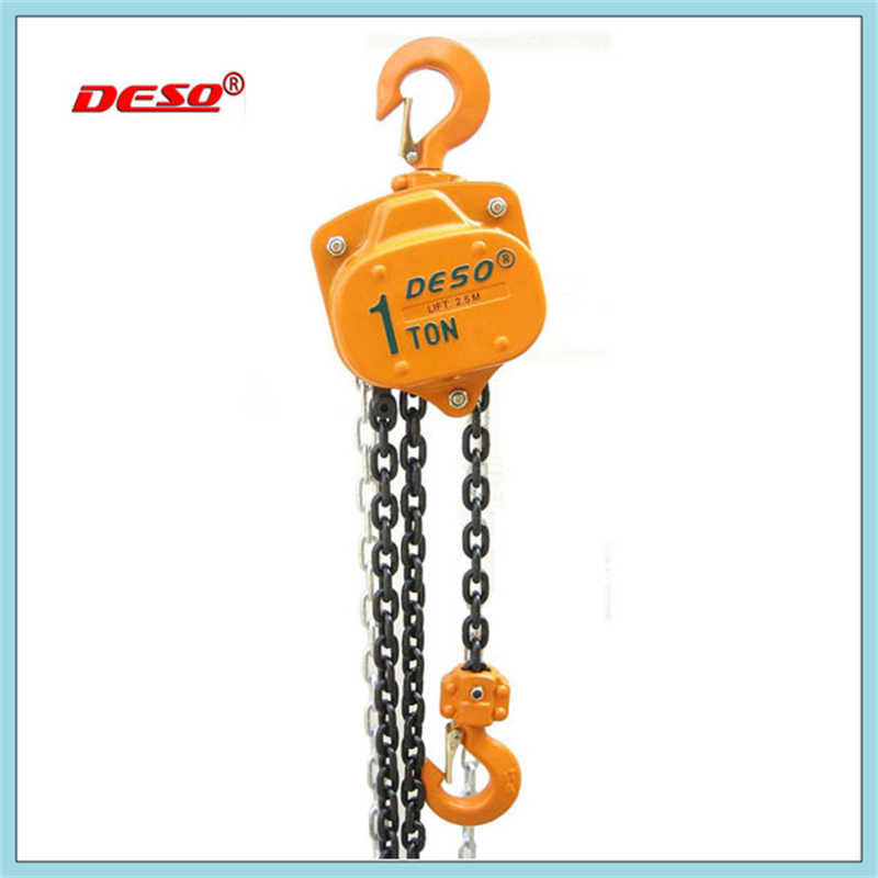 CE Certified Manual Chain Hoist with Protective Safety Load Chain