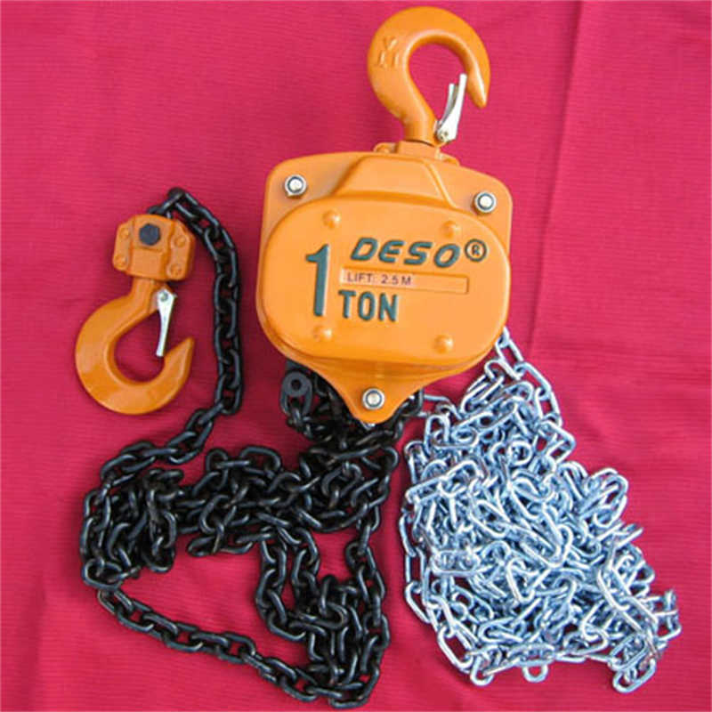 Manual Lever Chain Hoist for Precise Load Positioning and Control