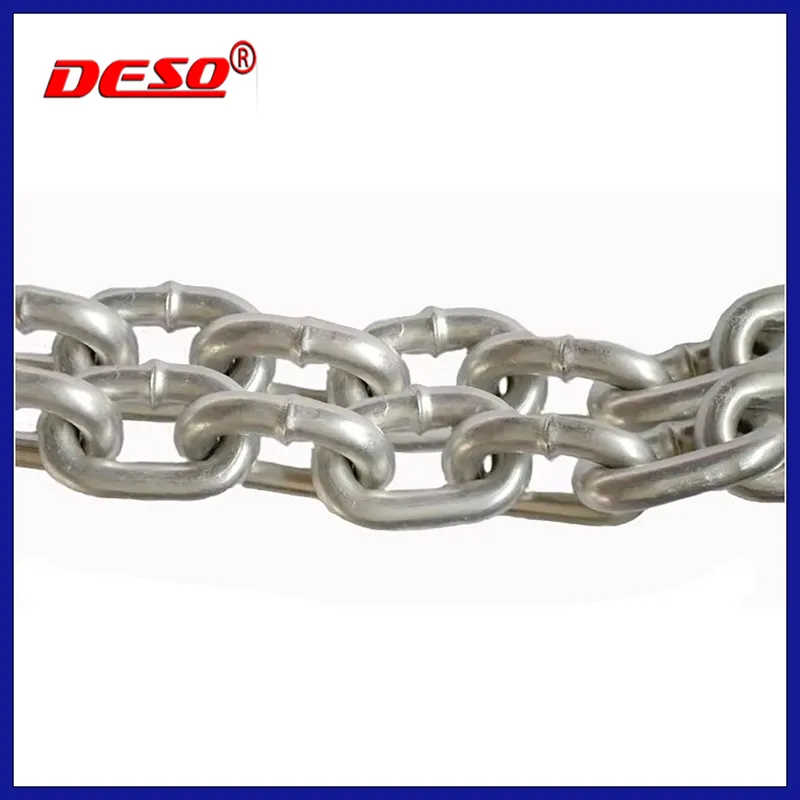 Galvanized DIN766 Standard Short Link Anchor Chain