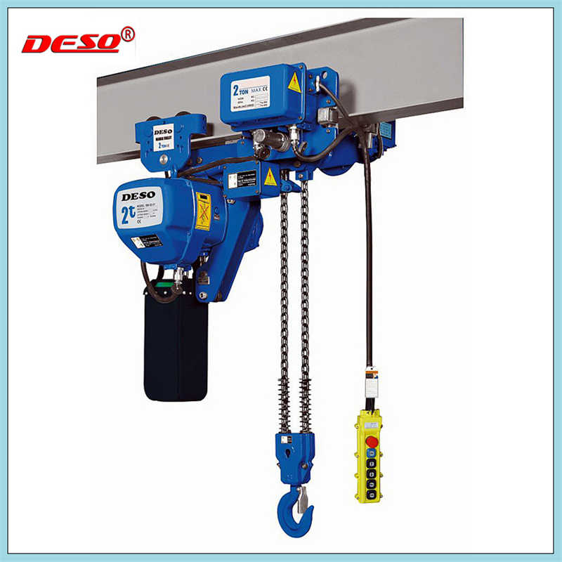 Electric Chain Hoist with Welded Steel Construction for Durability
