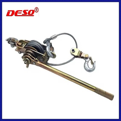1 Ton 2 Ton 3 Ton 4 Ton High Quality Ratchet Wire Rope Hand Power Puller