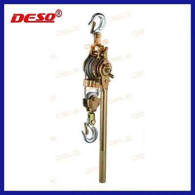 Ratchet Wire Rope Hand Power Puller Comealong Manual Cable Tensioning Tool