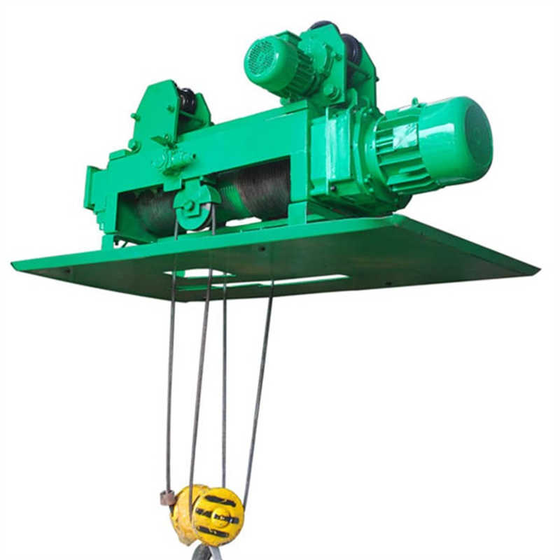 Electric Wire Rope Hoist, 2-32 Ton Capacity, Ideal for Single Girder Cranes