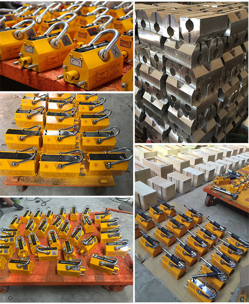 Heavy-Duty 1000kg Manual Magnetic Lifter, Ideal for Workshop and Warehouse