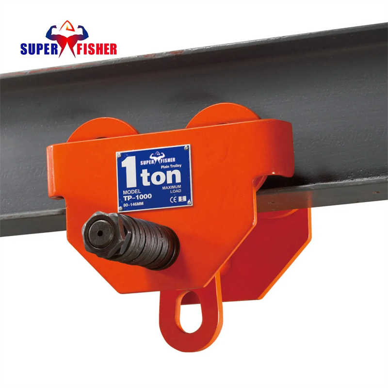 Premium 2 Ton Hand-Push Hoist Manual Trolley for Versatile Lifting Needs