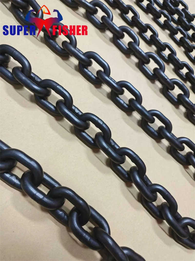 Marine Load Chain for Lifting Applications En818-2 Dia. 8mm China Factory Price