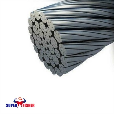 China Factory Price 6X36+Iwrc Hot Dipped & Galvanized Steel Wire Rope Cable