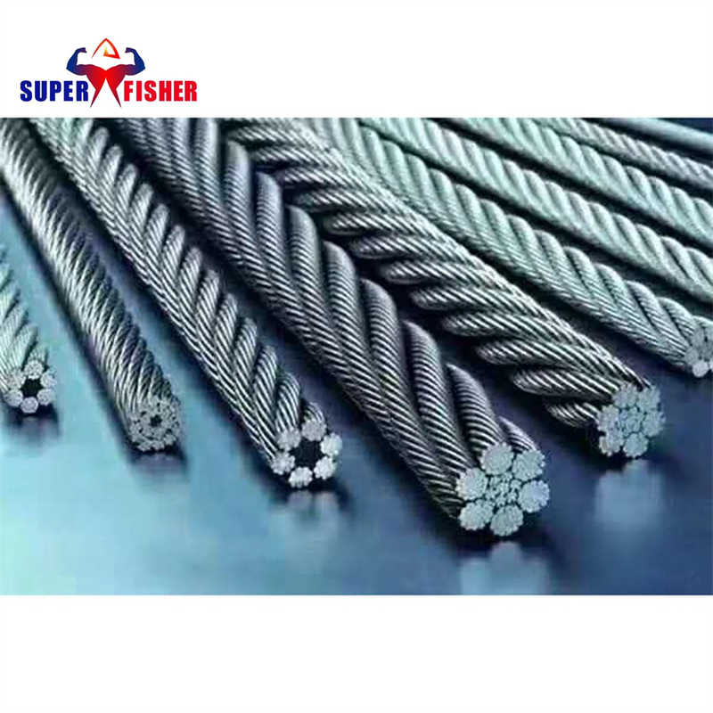 China Factory Price 6X36+Iwrc Hot Dipped & Galvanized Steel Wire Rope Cable
