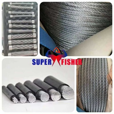 High Quality Ungalvanized Galvanized Dipped Steel Wire Rope