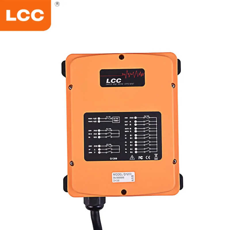 12-Button Single Speed Wireless Remote Control for Safe Crane Operation