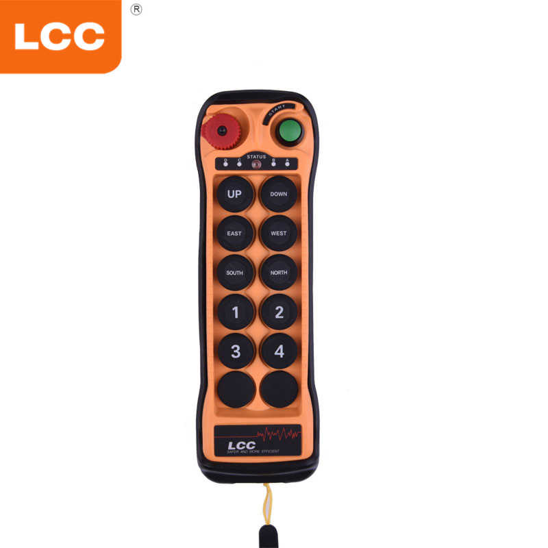 10-Button Double Speed Wireless Remote Control for Construction Cranes