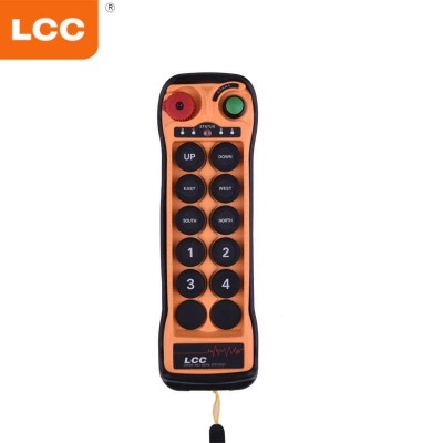 Safe and Versatile Crane Control: 10-Button Double Speed Wireless Remote