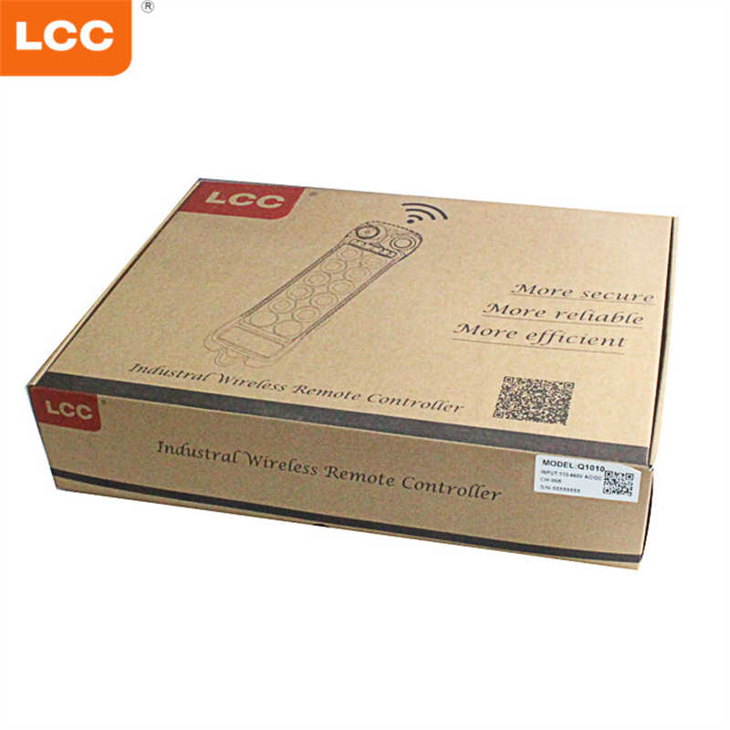 10-Button Double Speed Wireless Remote Control for Construction Cranes