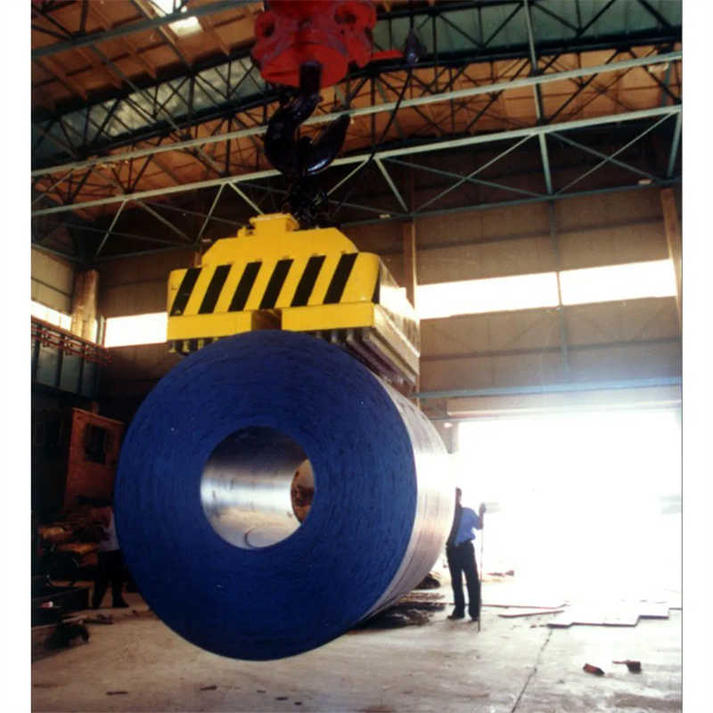 Industrial Electric Magnet for Efficient Handling of Steel Coils and Sheet Rolls