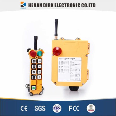 F24-6D 6 Button Double Speed Industrial Crane Radio Remote Controller