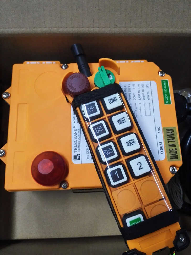 F24-6D Radio Remote Controls Used for Hoist and Electric Crane