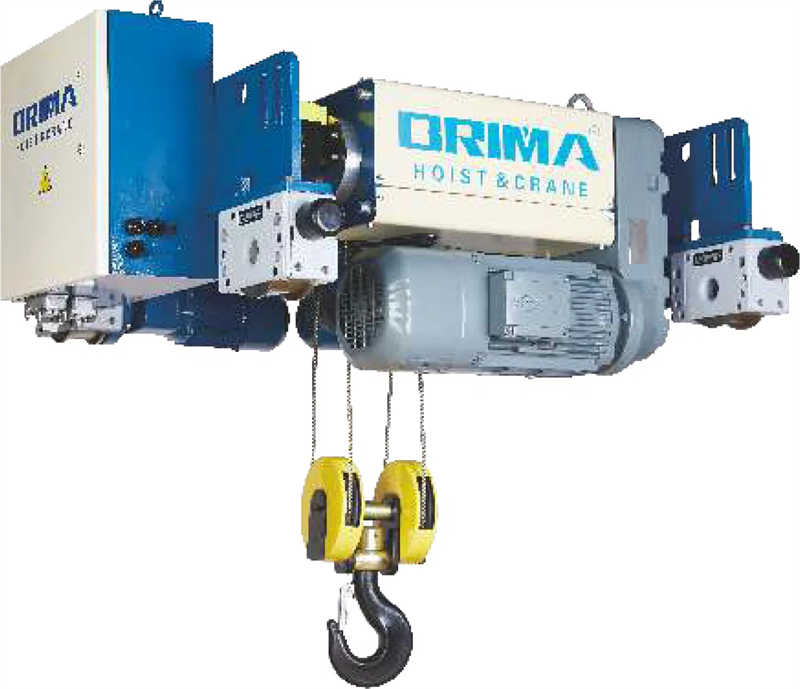 6.3t-6 European-Style Electric Wire Rope Hoist for Single Girder Crane