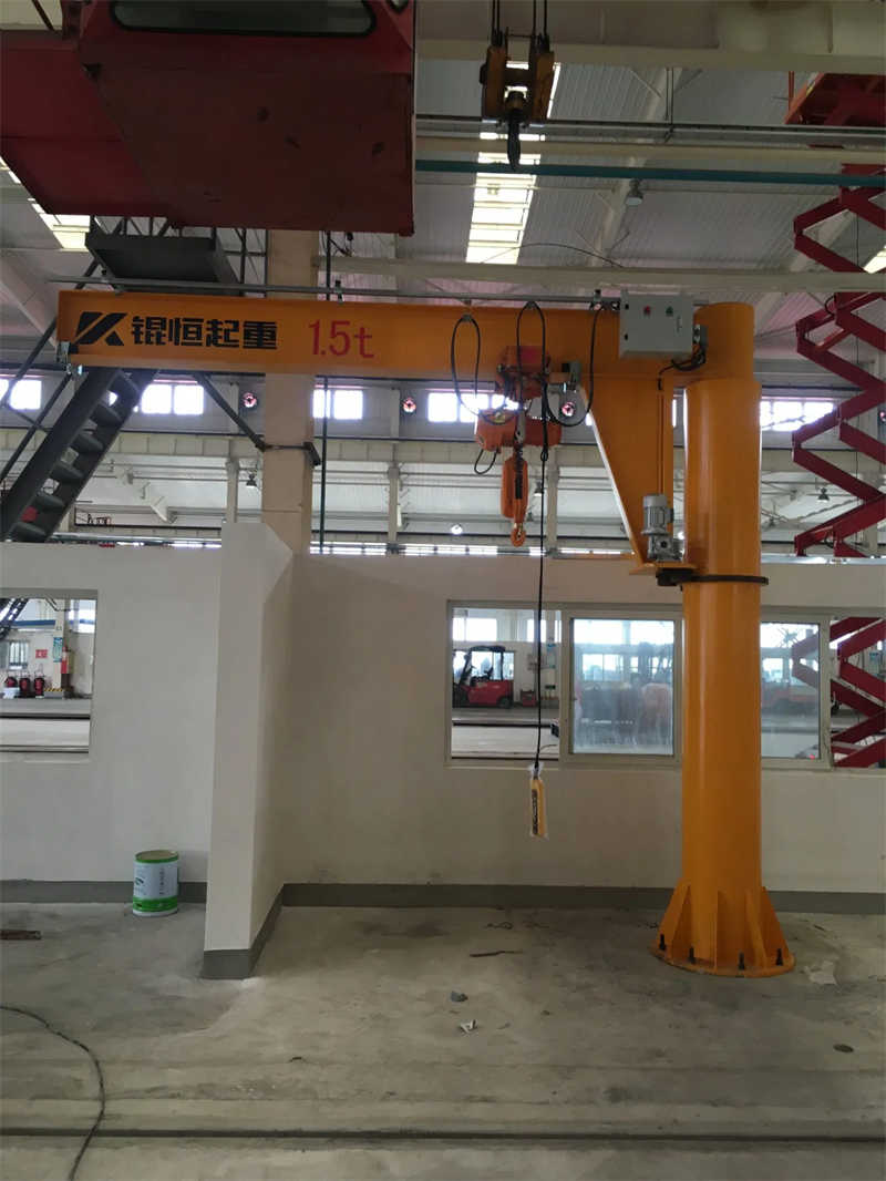 Versatile 500kg Electric Cantilever Crane for Repair Bays and Maintenance Areas