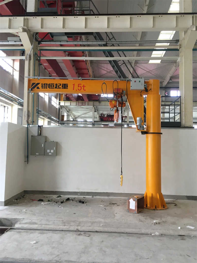 Versatile 500kg Electric Cantilever Crane for Repair Bays and Maintenance Areas
