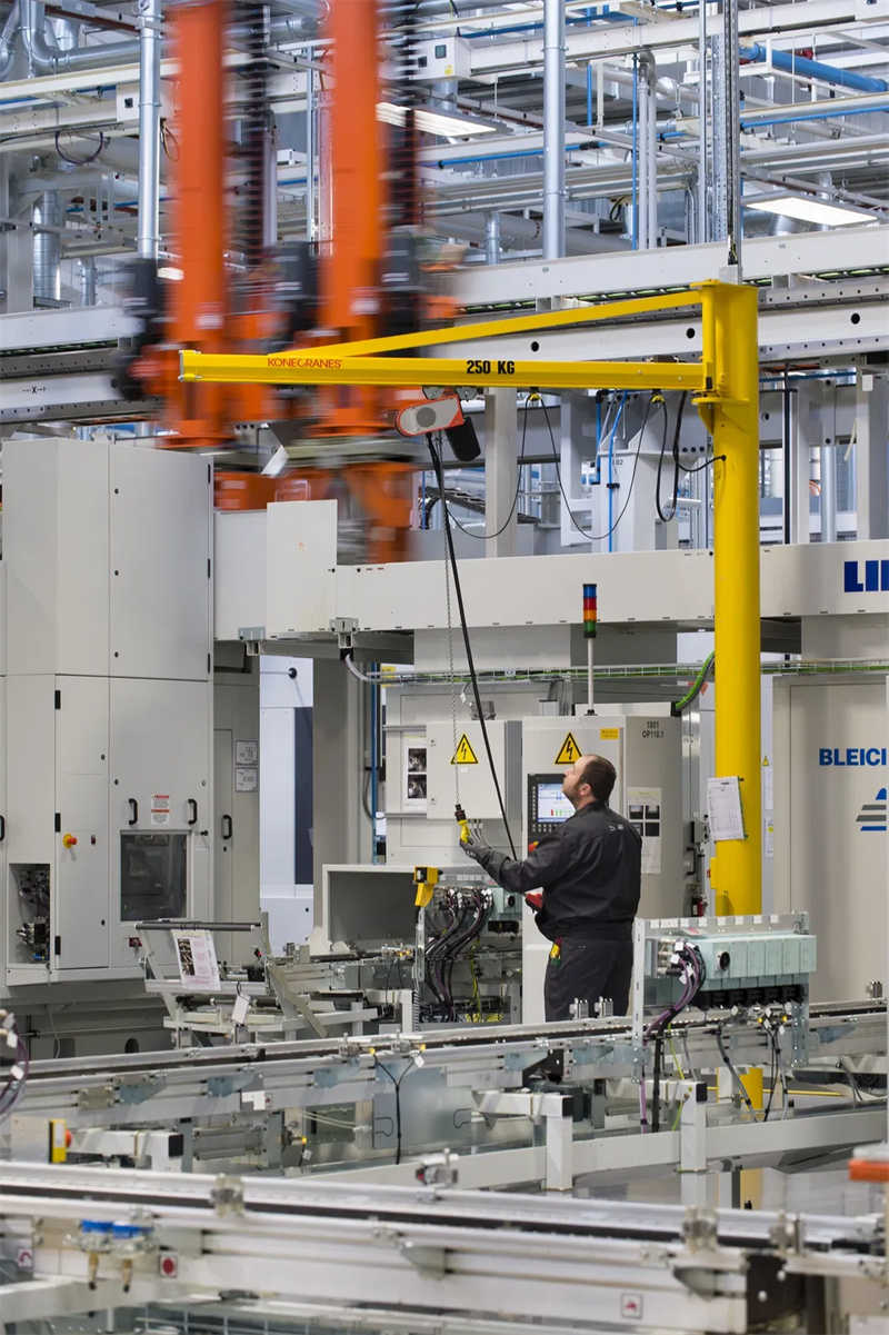 Manual Cantilever _ Shanghai 125kg Station Cantilever _ Column Cantilever Crane