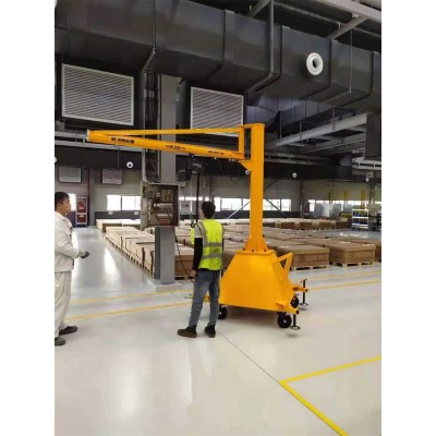 Fixed Column Jib Crane 125kg 250kg 500kg Small Manual Cantilever Crane