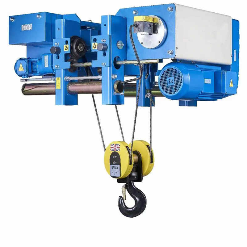 Compact 1 Ton Euro-Type Electric Hoist for Low-Headroom Workshop Cranes