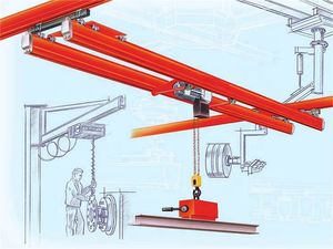 125kg-2 Ton Underhung Overhead Crane for Light Assembly and Handling