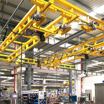 Easy-to-Install Light Crane System for Rapid Deployment in Small Workshops