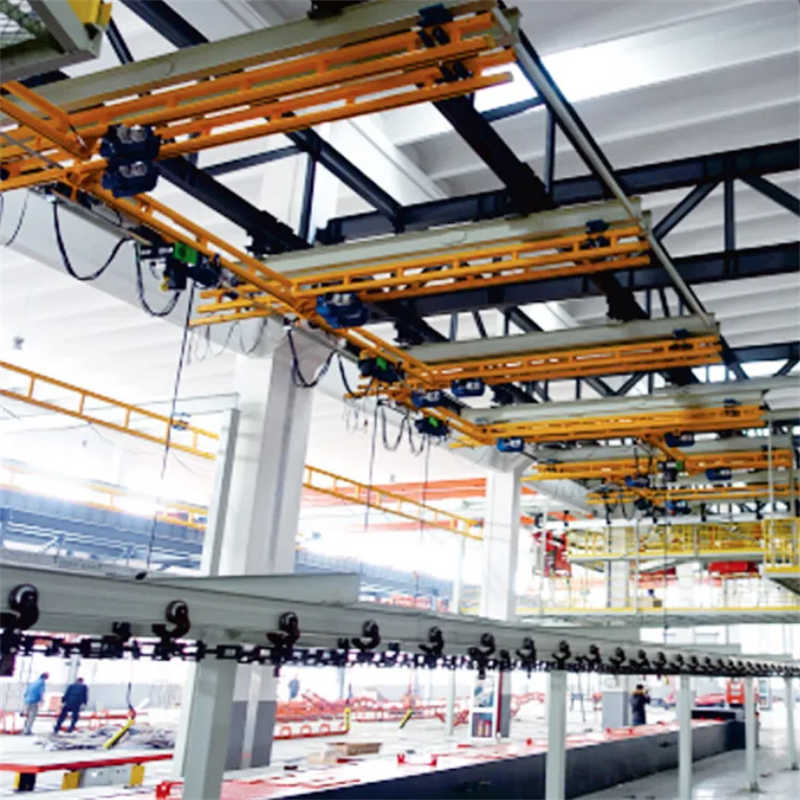 Cost-Effective Light Crane System for Optimizing Material Flow in Warehouses