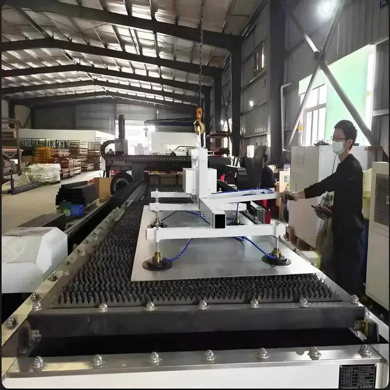 300kg-2000kg Glass Vacuum Suction Cup Machine Feeding Systems Lifter