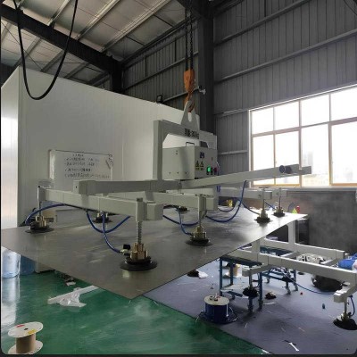 CE Certificated 800kg 8 Suction Cups Forklift Fixture Glass Metal Vacuum Lifter