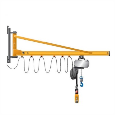 Factory Price 360° Slewing Wall Mounted Jib Crane for Australia, 150kg-1 Ton