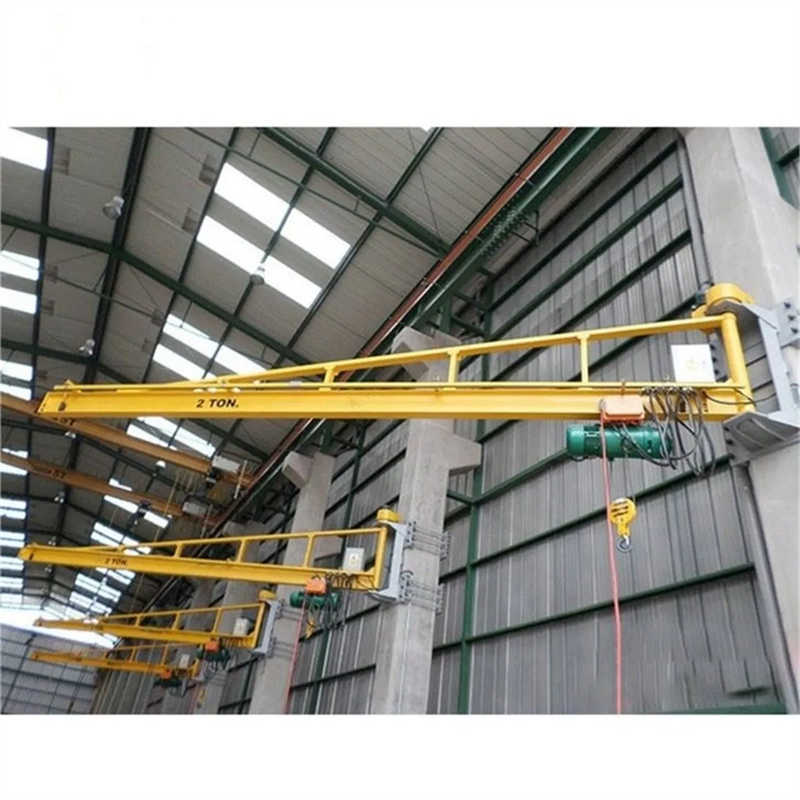 Industrial Grade 2000kg Wall Mounted Jib Crane with Chain Hoist for Italy